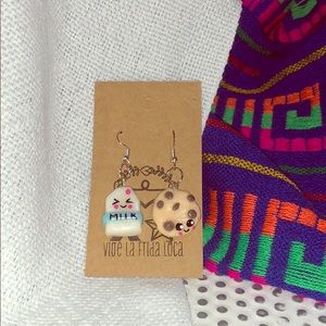 Milk and Cookies Earrings